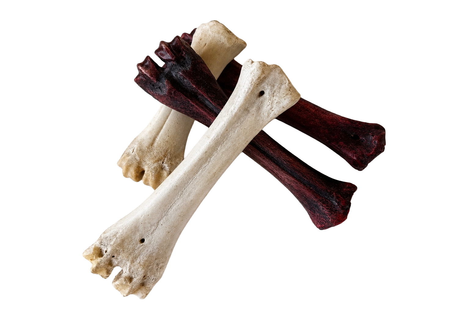 Calcium bot naturel of gerookt