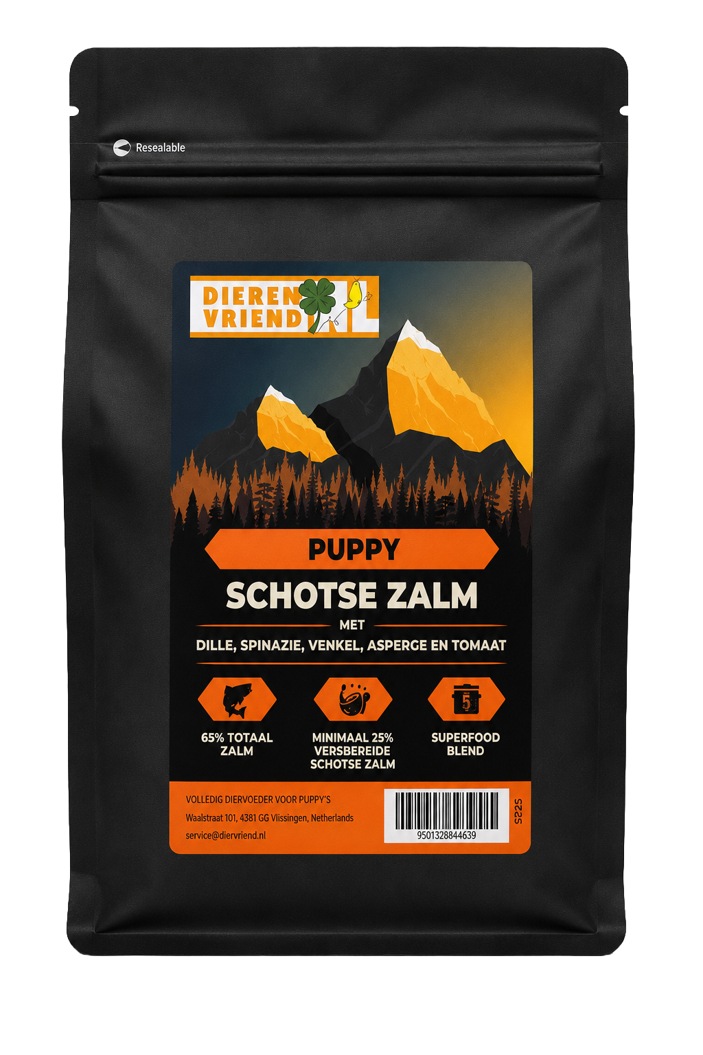 Puppy Schotse Zalm